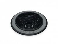 СПА бассейн переливной Aquavia Capri 230х230х100 см схема 3