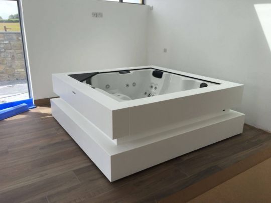 СПА бассейн Aquavia Cube Ergo 231х231х78 см схема 9