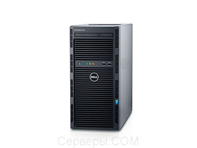 Однопроцессорная компактная серверная платформа Dell PowerEdge T130 в корпусе Tower