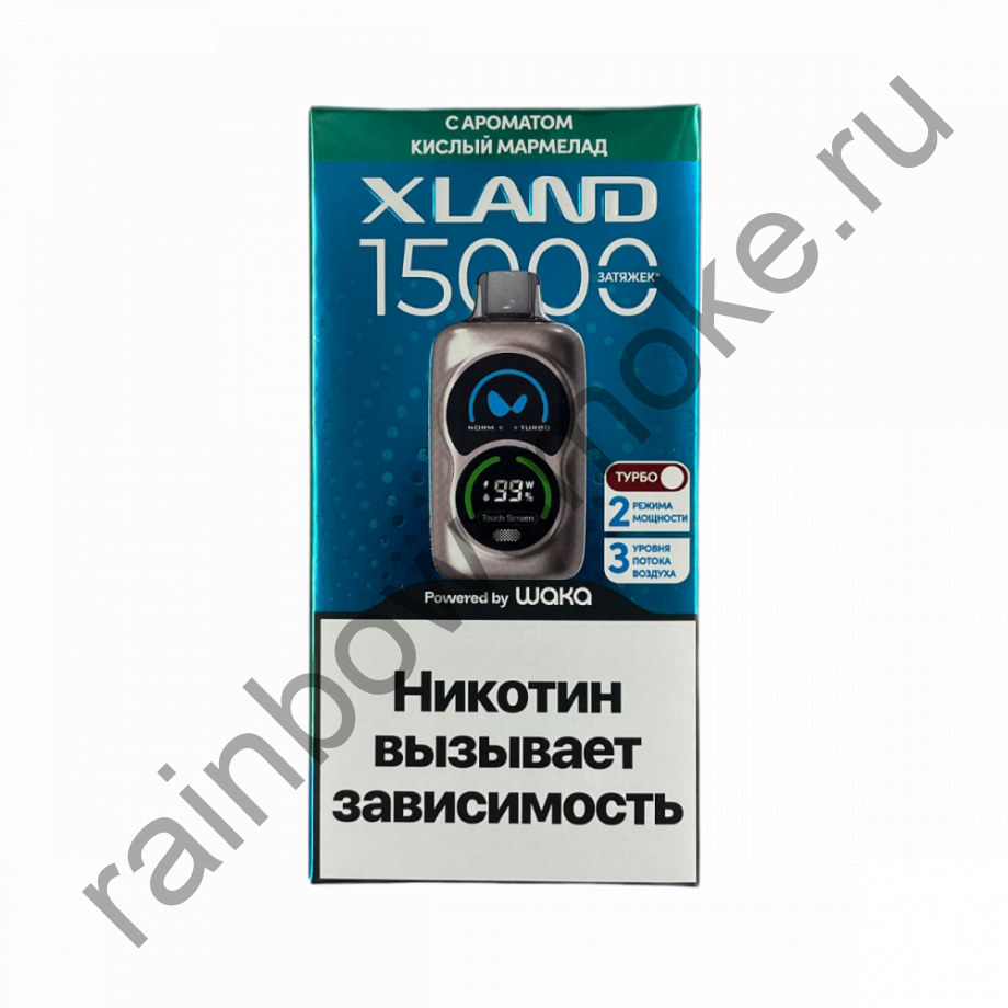 Одноразовая ЭС Waka XLAND 15000 - Кислый Мармелад (Sour Marmalade)