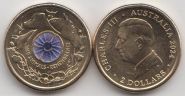 Австралия 2 доллара "День памяти. Животные войны" 2024 год UNC