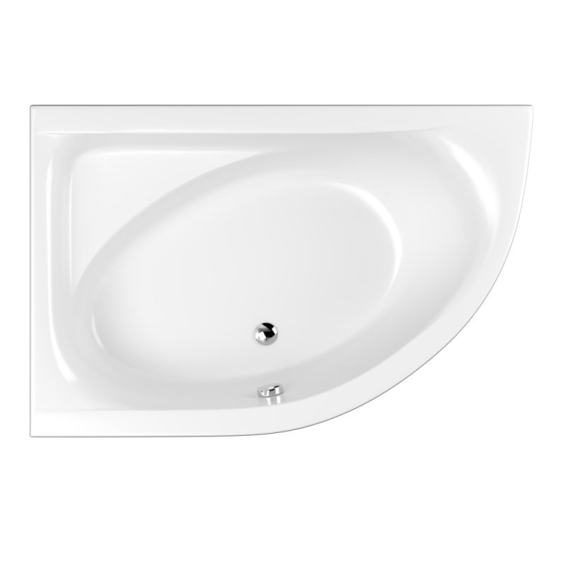 Ванна арикловая угловая WHITECROSS Aquarella 170x110 левая 0108.170110.100