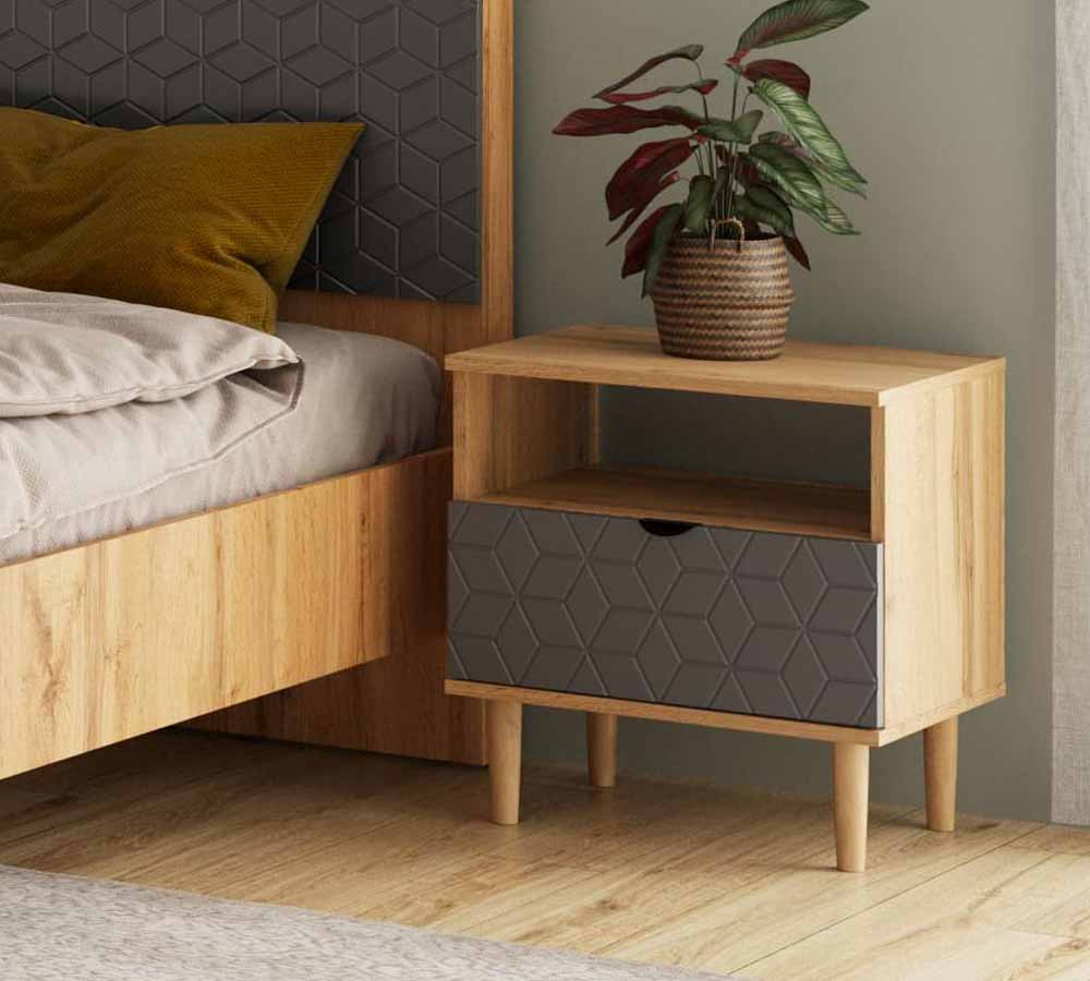 Тумба 1 ящ "Денвер" спальня