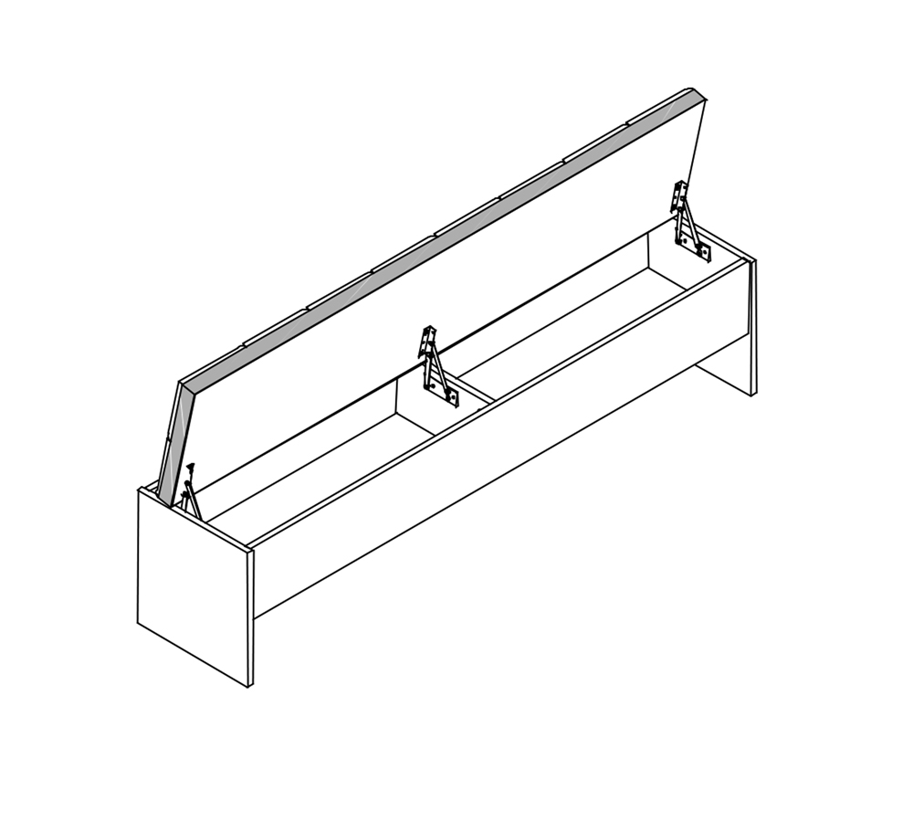 Скамья "Глазго" спальня