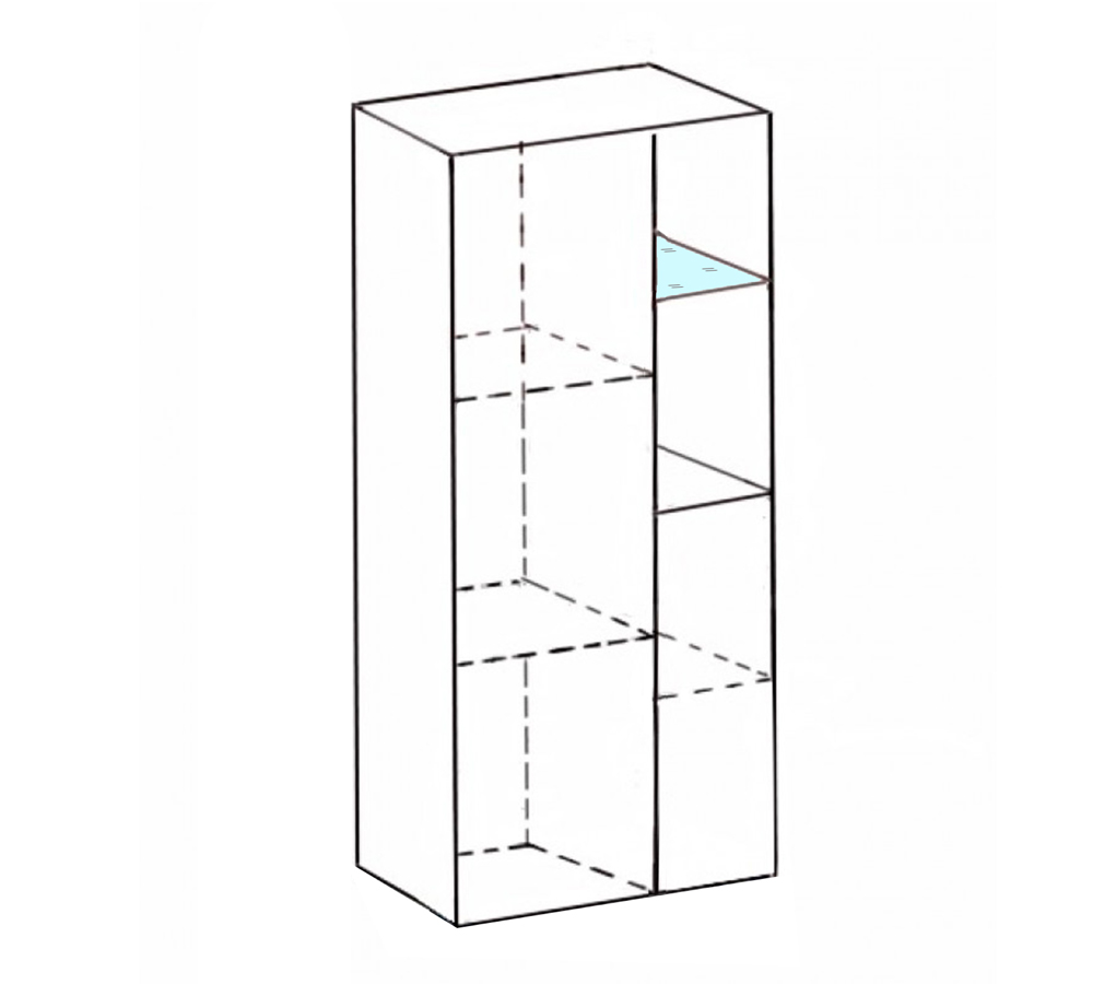 Тумба 2 дв "Глазго" гостиная