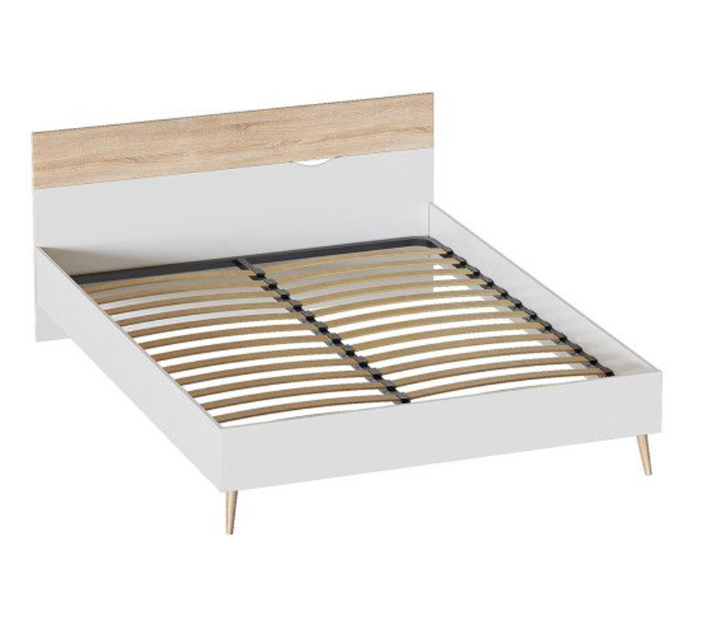 Кровать "Соната" 180 спальня с ортопедическим основанием на опорах