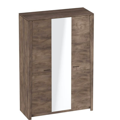 Мальта Шкаф трехдверный