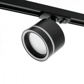 WOLTA св-к трек на шинопров спот LUCE IP20 под лампу GX53 Чёрный 83x124 BL WTL-GX53/06B