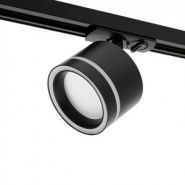 WOLTA св-к трек на шинопров спот LUCE IP20 под лампу GX53 Чёрный 83x124 BL WTL-GX53/06B