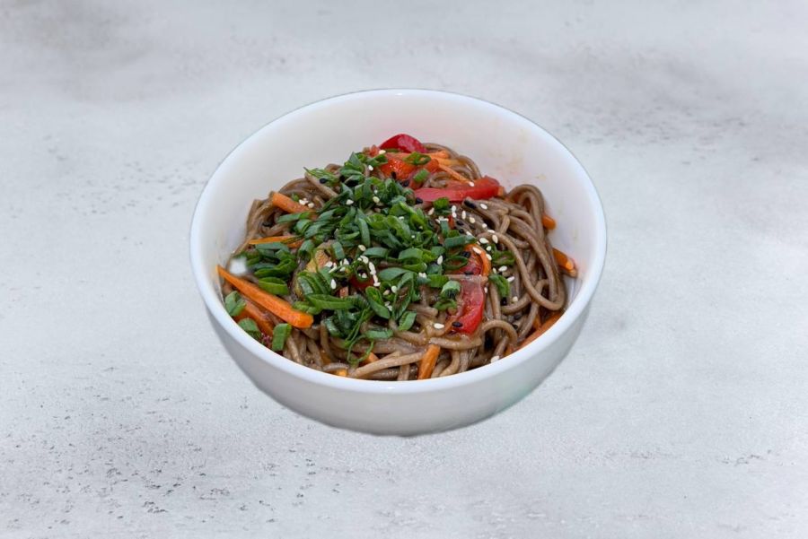 Лапша Соба с Кокосово - Устричным соусом