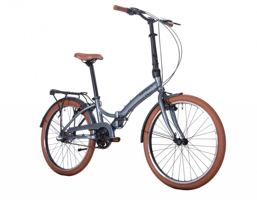 Складной велосипед Aspect Komodo 3 24 (Серый)