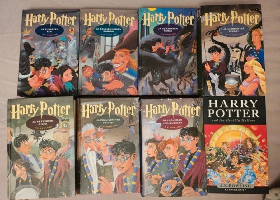 Harry Potter по-фински+ подарок
