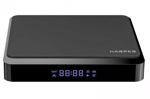 Смарт-приставка Harper ABX-235 (4К, 2-16Гб, 11 Android, 4 core)