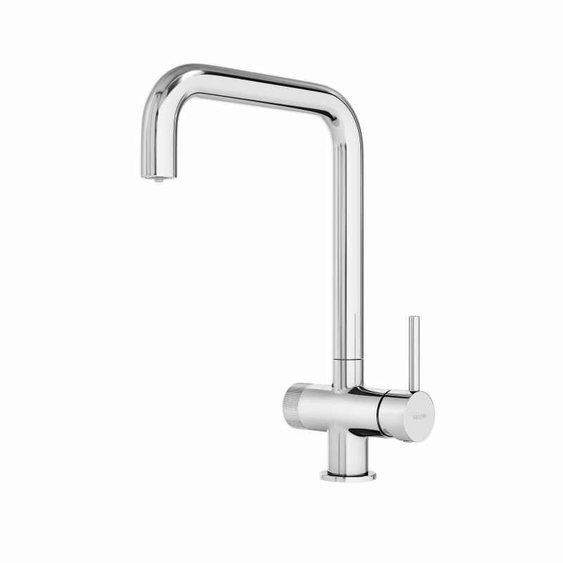 Смеситель Santek Тесио для кухни, с подключением фильтра, хром, WH5A43012C001