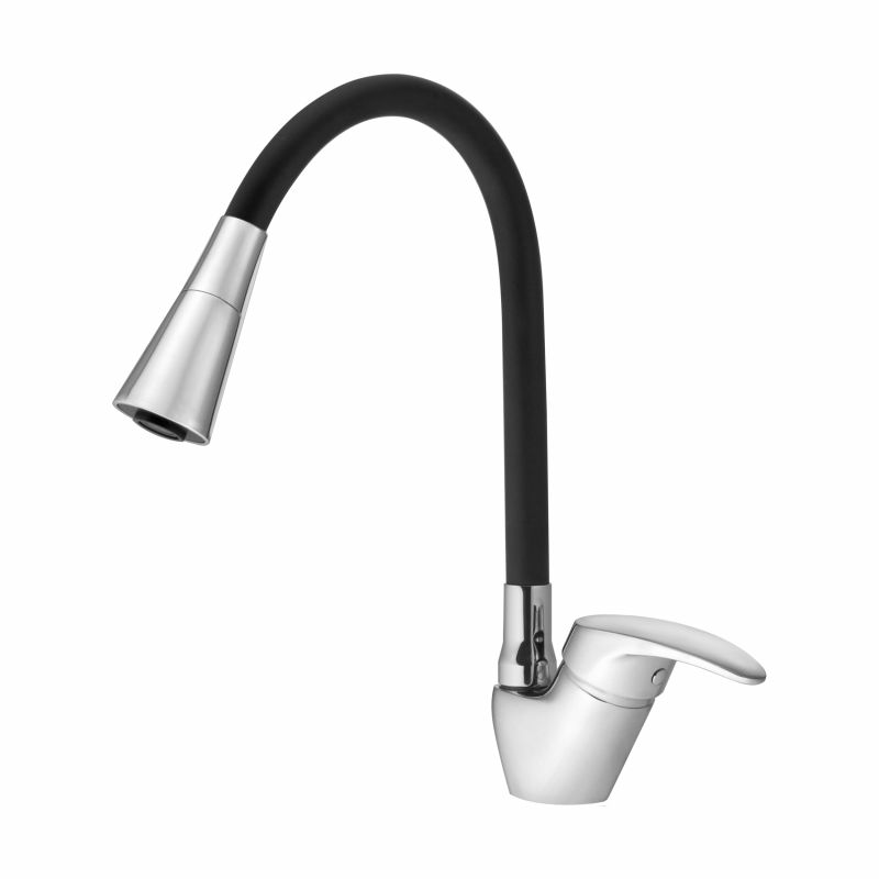 Смеситель Santek Мавис для кухни, гибкий излив, 2 режима, хром, WH5A44011C001