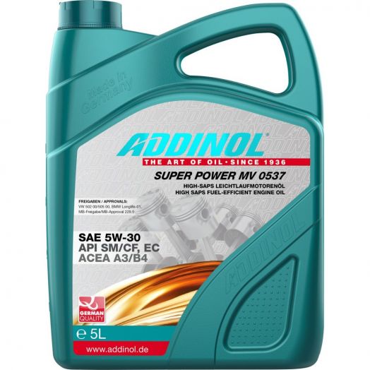 Addinol Super Power MV 0537 5W-30, 5л