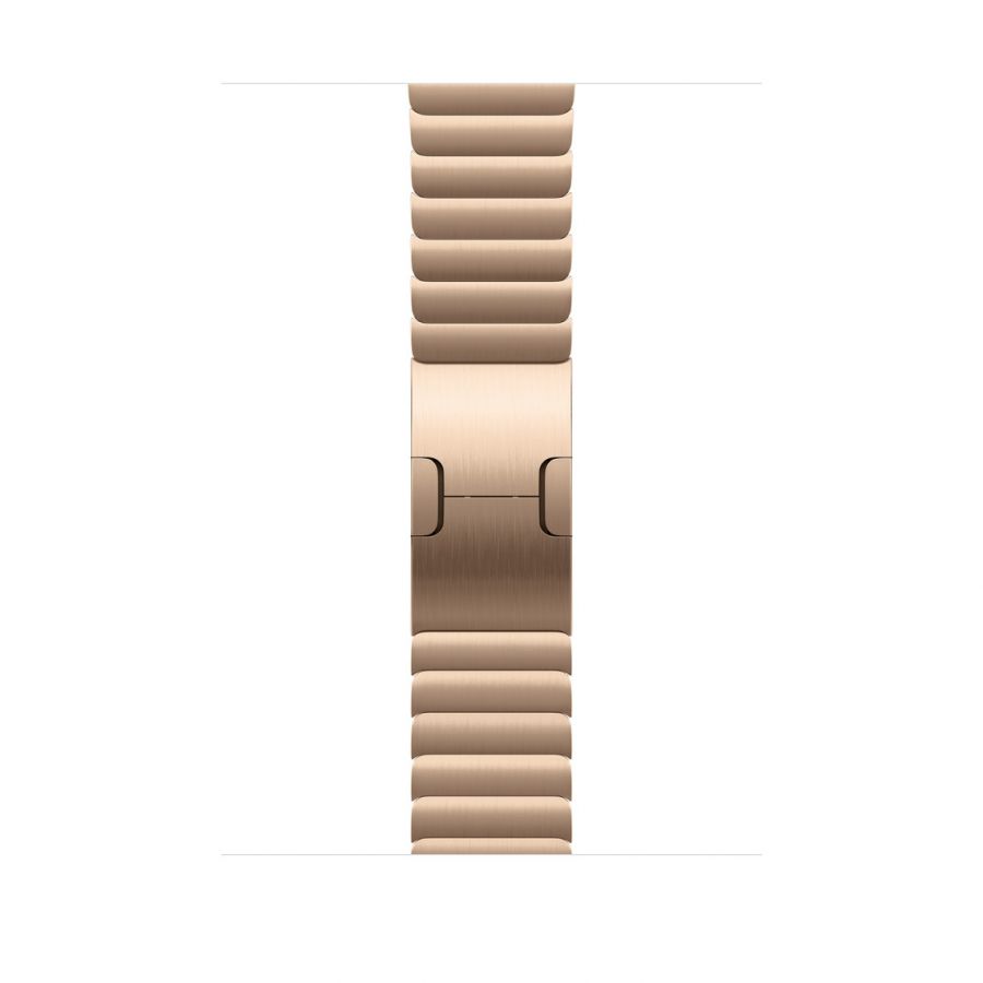 Ремешок Apple Watch Gold Link Bracelet (для корпуса 44/45/46/49 мм) оригинал