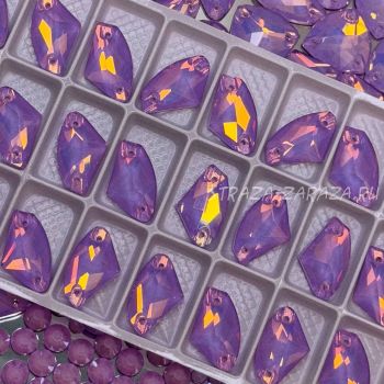 DeLuxe Пришивные Стразы Lavender_Opal Галактик 12*19 мм
