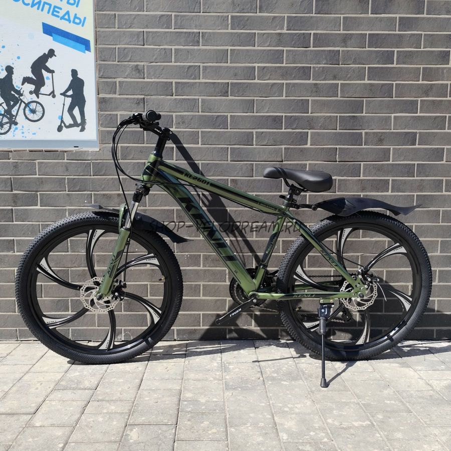 Велосипед 26" kenli на литых дисках GR