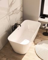 Прямоугольная Ванна Globo Candela KOIB123 170x80 см схема 4