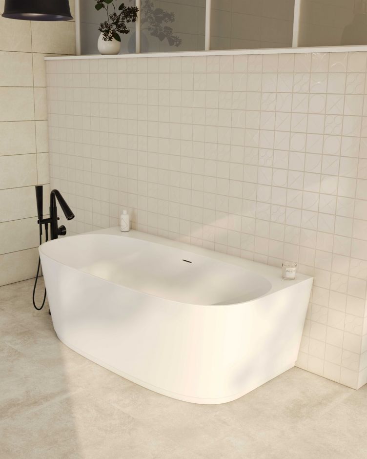 Овальная Ванна Globo Nives KOIB1263 160x84,5 см с 3 отверстиями под смеситель ФОТО