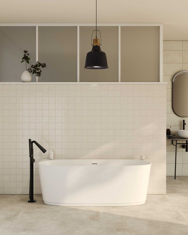 Овальная Ванна Globo Nives KOIB1263 160x84,5 см с 3 отверстиями под смеситель ФОТО