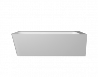 Прямоугольная Ванна Globo Irene KOIB133 165x75 см схема 1