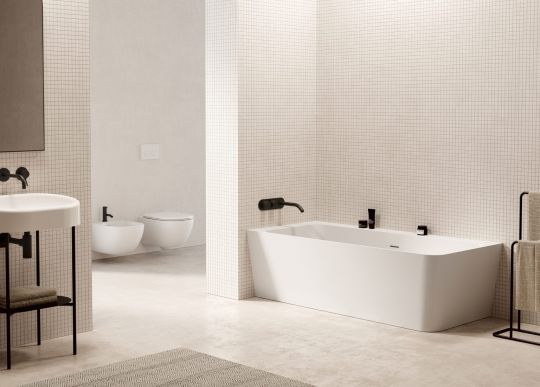 Прямоугольная Ванна Globo Irene KOIB133 165x75 см схема 3