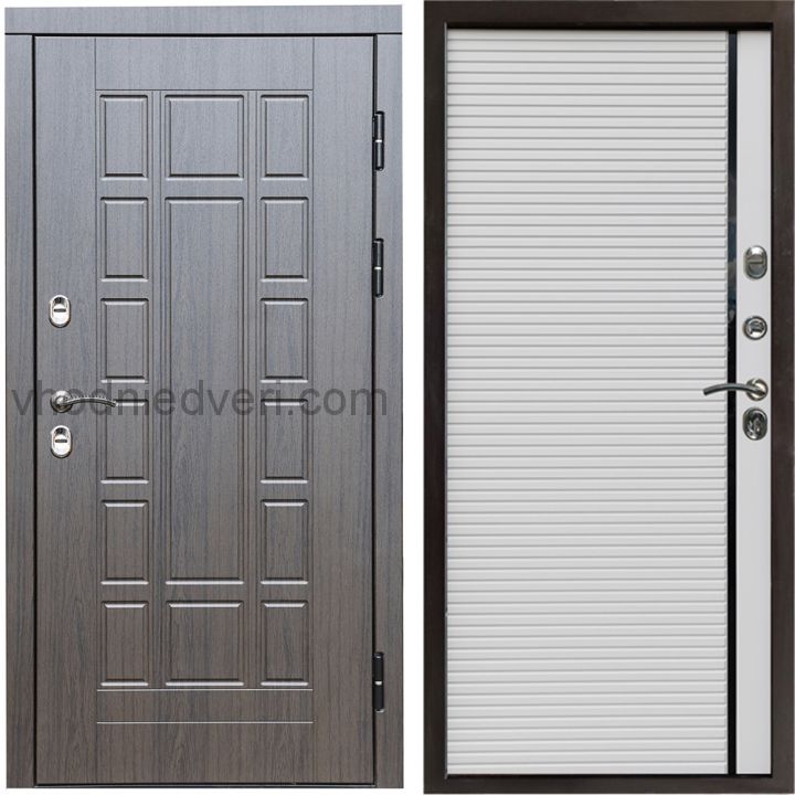 Входная дверь Termo-door Премиум винорит Виргиния Венге с терморазрывом - Porte white