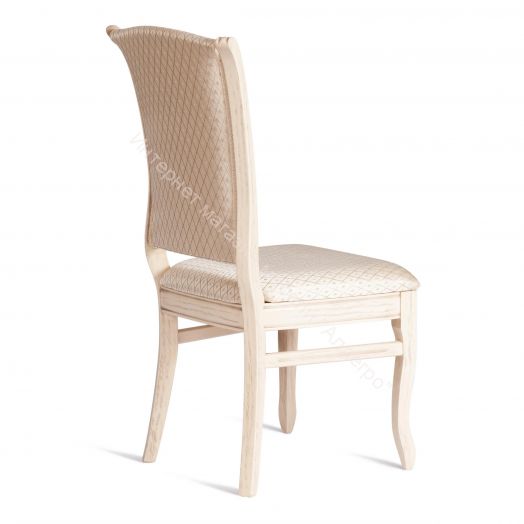 Стул VERSAL мягкое сидение бук, 51х48х106 см, бежевый патина, жаккард бежевый