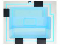 Гидромассажный СПА бассейн SPA NATURAL Paolo Ferralli Maximus 290х235 схема 1