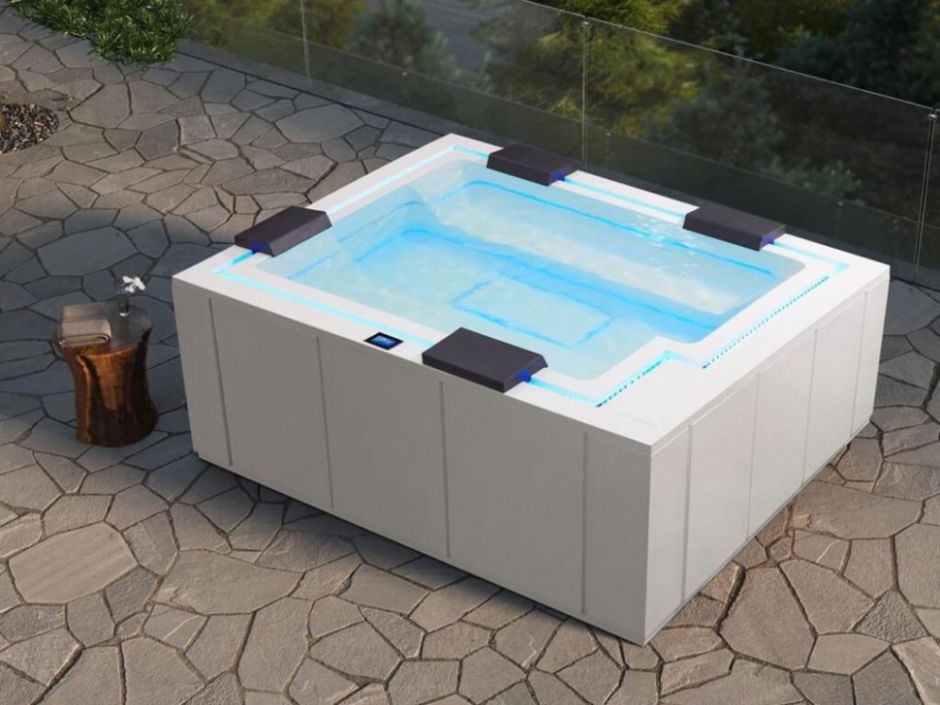 Гидромассажный СПА бассейн SPA NATURAL Paolo Ferralli Maximus 290х235 ФОТО