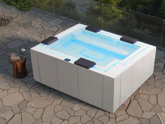 Гидромассажный СПА бассейн SPA NATURAL Paolo Ferralli Maximus 290х235 схема 2