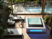 Гидромассажный СПА бассейн SPA NATURAL Paolo Ferralli The Solid 233х233 схема 2