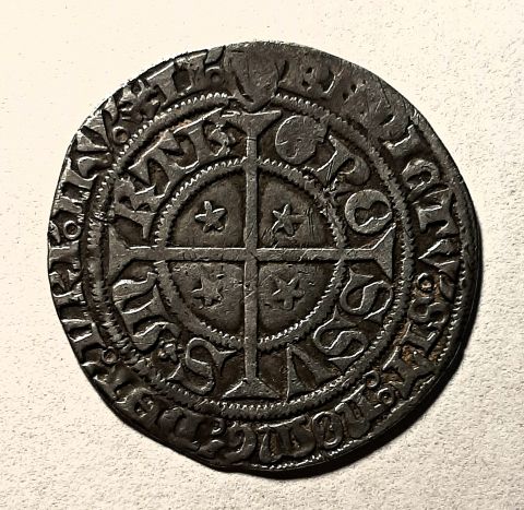 Грошен 1406 Мец Лотарингия Франция Германия AUNC-XF Редкость