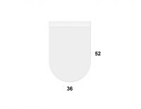 Безободковый унитаз Globo Forty3 FOS07BI схема 3