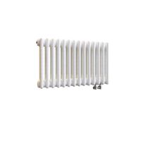 Низкий трубчатый радиатор Arbonia 3030V  нижнее подключение(с вентилем) без накладок схема 3