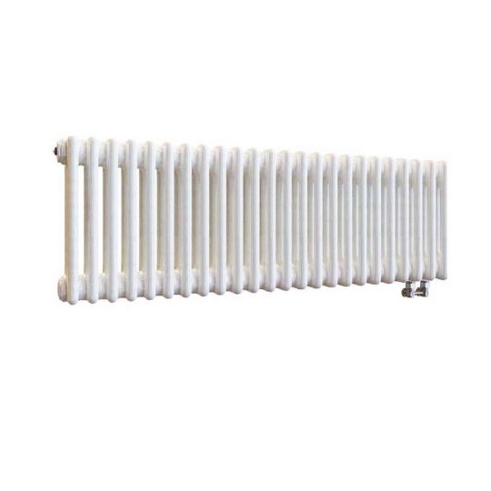 Низкий трубчатый радиатор Arbonia 3030V  нижнее подключение(с вентилем) без накладок схема 8