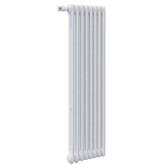 Высокий стальной радиатор Arbonia 2180V  нижнее подключение(с вентилем) без накладок схема 5