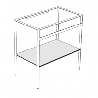 Полка Globo Stripe OP041S схема 1