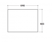 Полка Globo Stripe OP045S схема 2