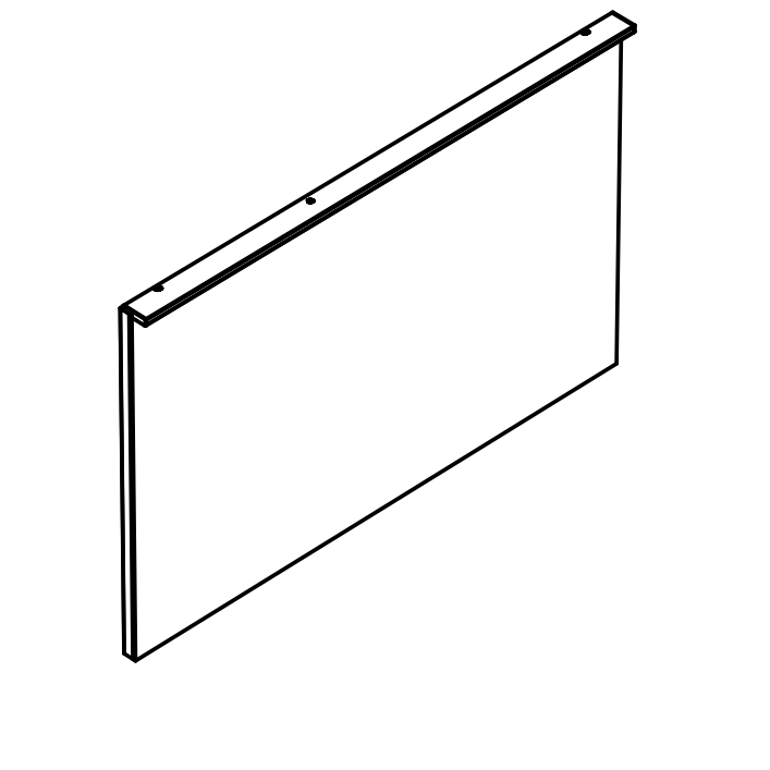 Зеркало со светодиодной лампой Globo Rambla SP001 120x70