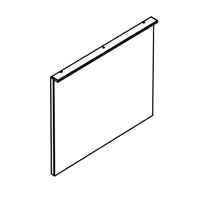 Изображение Зеркало со светодиодной лампой Globo Rambla SP003 90x70