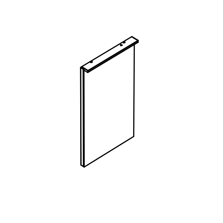 Зеркало со светодиодной лампой Globo Rambla SP008 40x70