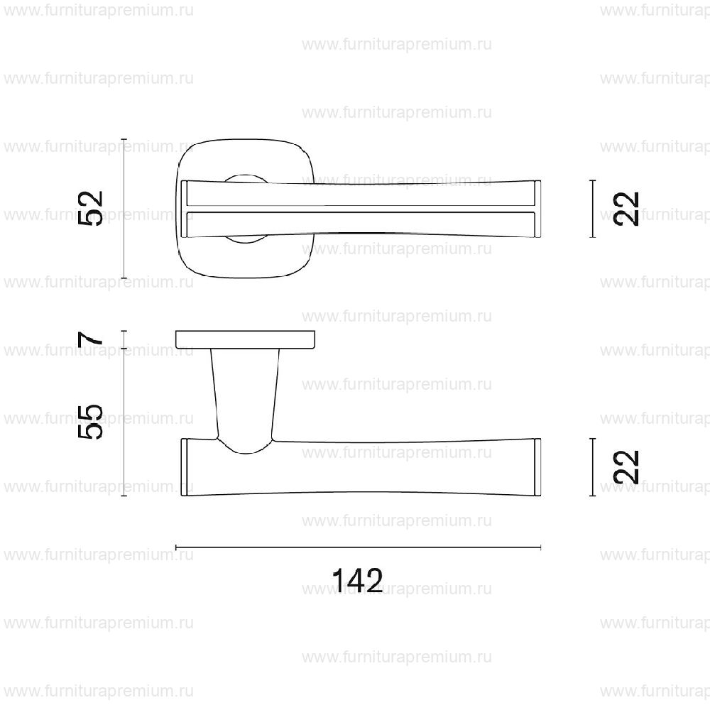 Ручка Aprile Davidia QR 7S