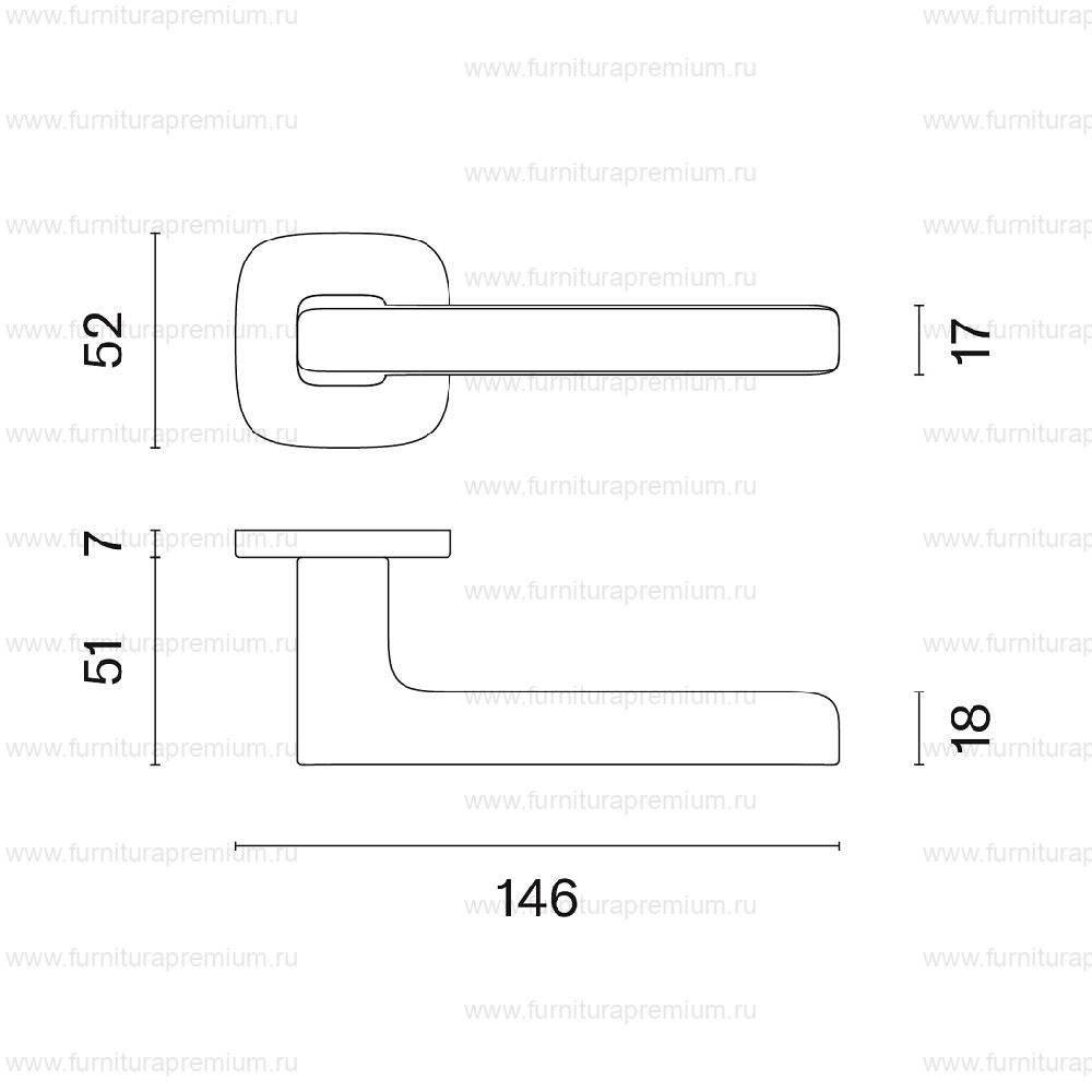 Ручка Aprile Pea QR 7S