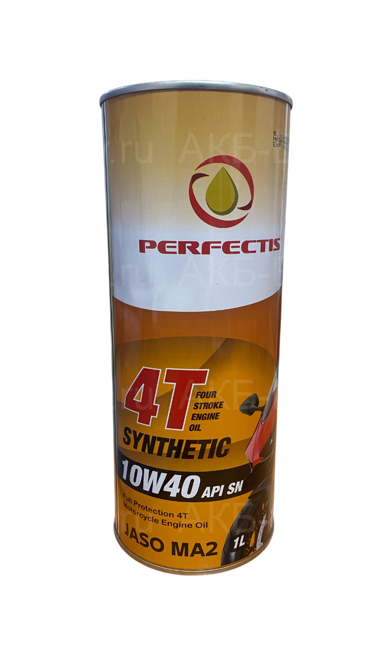 Масло Perfectis 4T 10W40 Motorbike engine JASO MA2 ACEA A2,B-2 1л
