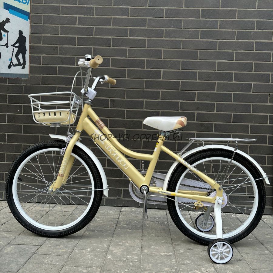 Велосипед new детский 20" 1 скорость для девочки wanyou