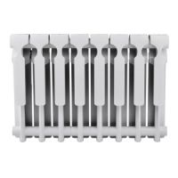 Радиатор алюминиевый Kromwell Neo Al 350/10 схема 2 Радиатор алюминиевый Kromwell Neo Al 350/10 схема 2