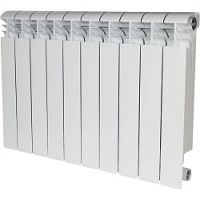 Алюминиевый радиатор STOUT VEGA 500 4-14 секций боковое подключение (белый RAL 9016) схема 9